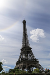 Fototapeta na wymiar eiffel tower in paris,france