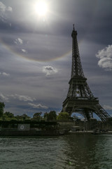 Fototapeta na wymiar eiffel tower in paris,france