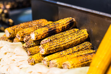 grilled corn in Istanbul