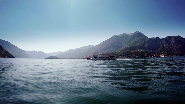 Battello sul lago di Como - Bellagio