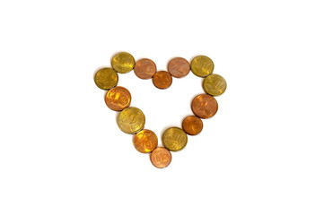 Coin Heart Money Euro
