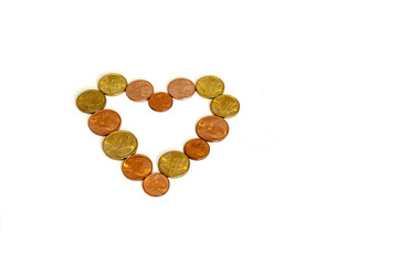 Coin Heart Money Euro