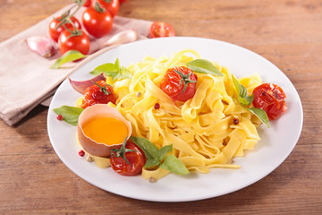 tagliatelle with egg