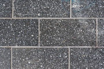 Tile concrete black