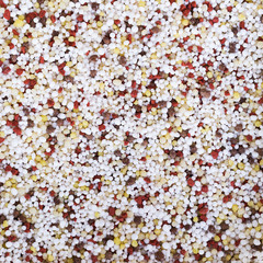 Colorful variety of chemical fertilizer