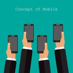 Smart Devices phone in hand