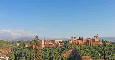 Fototapeta na wymiar Alhambra de Grenade