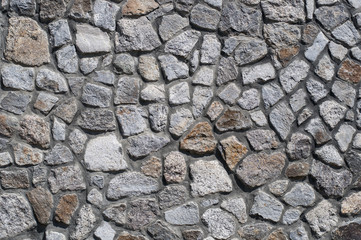 Medieval stone wall. Background