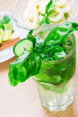 Fresh mojito cocktail
