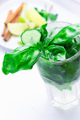 Fresh mojito cocktail