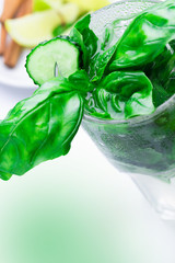 Fresh mojito cocktail