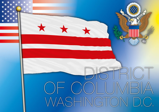 columbia district flag