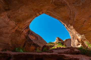 Camping in Coyote Gulch