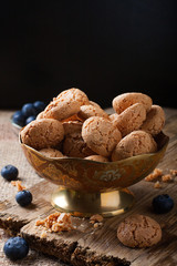 Italian almond cookie amaretti 