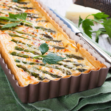  Savory Tart With Pecorino And Bacon