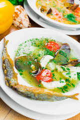 Seafood soup