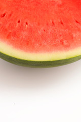 Watermelon on white background