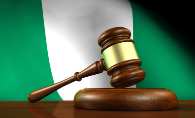 Nigeria Law And Justice Concept