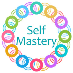 Self Mastery Colorful Rings Circular 2683 