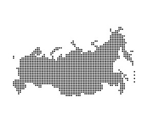 Fototapeta na wymiar Map of Russia