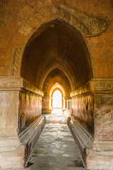 Light at end of tunnel in ancient Htilo Minlo pagoda, Crchaeolog