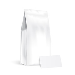 Paper bags with business card