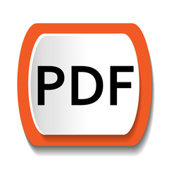 Vector icon labeled PDF