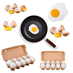 Eggs, Pan, Fried Egg.