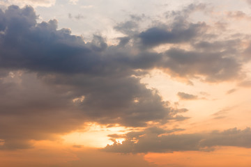 sky sunset background