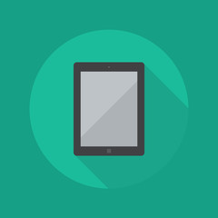 Technology Flat Icon. Tablet