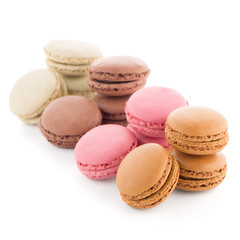 Colorful French Macarons