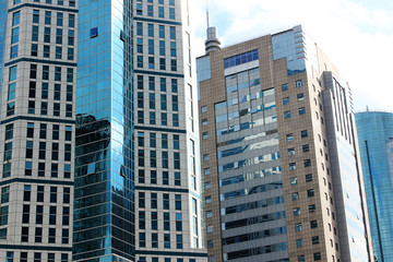 Obraz premium 상하이 도시경관