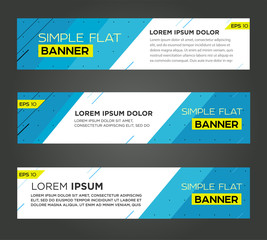 Abstract banner design
