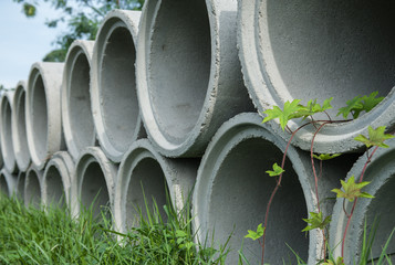Precast reinforced concrete drainsge pipe

