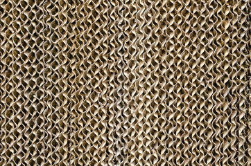 old cellulose pad or evaporative cooling pad are material of eva