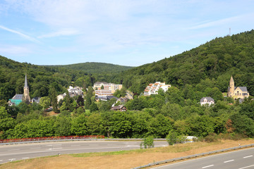 Schlangenbad, Blick aus Ost (Juli 2015)