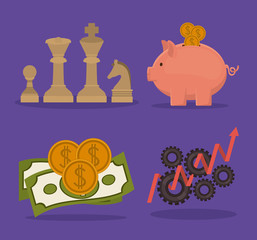 Outsourcing icons design