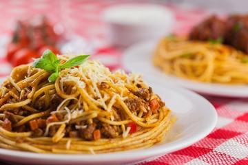 Spaghetti, Bolognese Sauce, Pasta.