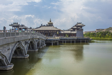 Lingyan Temple outside Yungang Grottoes