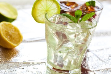 Cocktail, Juice, Cola.