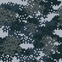 Fototapeta premium Camouflage seamless pattern.Can be used for background design, military textile.
