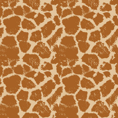 Seamless giraffe pattern