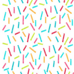 Colorful Happy birthday pattern