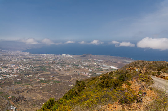 Windows of the G&uuml;&iacute;mar, Tenerife. Canary Islands