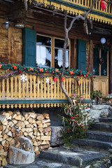 Wooden house from the French Alps