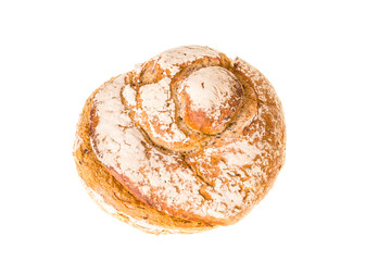 Loaf of bread isolated