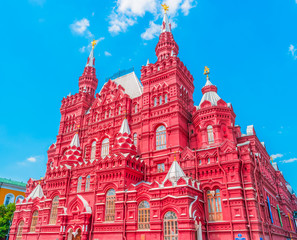 Fototapeta premium Moscow State Historical Museum of Russia