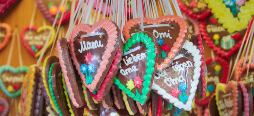 Lebkuchenherz mit Beschriftung f&uuml;r Mamas