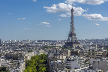 Paris skyline Eiffel Tower