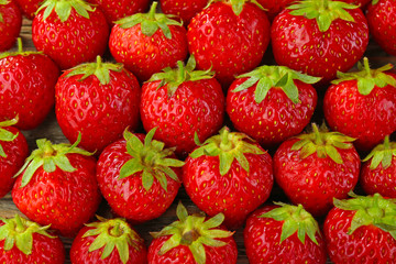Fototapeta na wymiar Ripe strawberries background